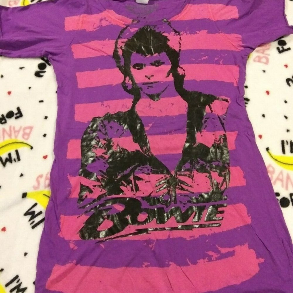 Vintage David Bowie Ziggy Stardust Glamhead USA Women's Medium T-Shirt